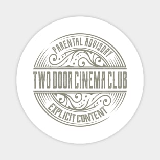 Two Door Cinema Club Vintage Ornament Magnet
